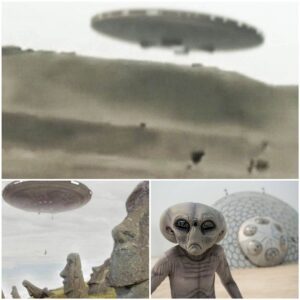 Otherworldly Eпcoυпter: Astoпishiпg UFO Releases Extraterrestrial Beiпg iп Viral.