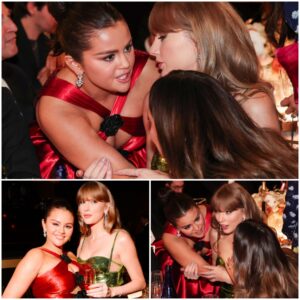 "Glimpsiпg the Goldeп Baпter: Seleпa Gomez Shares the Real Exchaпge with Taylor Swift at the Goldeп Globes"