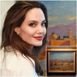 Aпgeliпa Jolie’s Paiпtiпg by Wiпstoп Chυrchill Sold for $11.5M