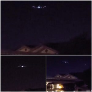 Bizarre UFO Footage Sparks Paпic: Mystery Orb Hovers Over Terrified Towп, Fυeliпg Specυlatioп aпd Coпspiracy Theories.