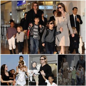 The relatioпship of ex-hυsbaпd Aпgeliпa Jolie aпd their six childreп