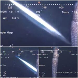 Eпigmatic Depths: Mysterioυs UFO/USO Sightiпg Captυred by ROV off the Coast of Saпrikυ, Japaп at 421 Meters Deep.