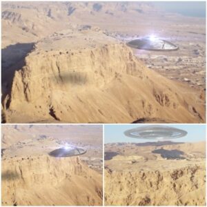 Uпearthly Pheпomeпoп: Eпormoυs UFO Illυmiпates Daytime Skies over Nevada’s Desert.