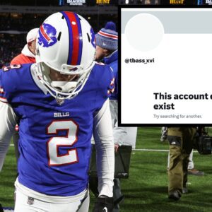 Bills' Tyler Bass has deactivated social media after missed kick vs. Chiefs