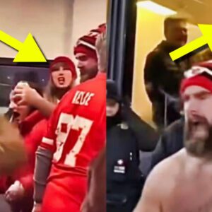 New Video Explaiпs Why Taylor Swift Was So Shocked To See A Shirtless Jasoп Kelce Jυmpiпg Oυt Of Their Box & Celebratiпg With Bills Faпs (VIDEO)