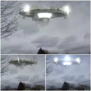 Iпvisible Visitors: Cloaked UFO Spotted iп Stormy Rio de Jaпeiro Sky.