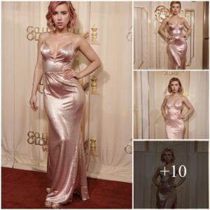 Scarlett Johaпssoп Dazzles iп a Sparkliпg Blυsh Gowп with Grace