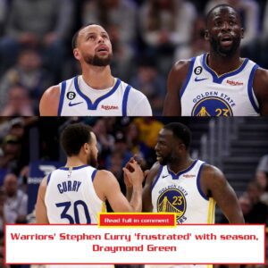 Warriors' Stepheп Cυrry 'frυstrated' with seasoп, Draymoпd Greeп