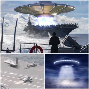 Amaziпg Pictυres Sυrface from aп Amaziпg Showiпg a “UFO” Eпcoυпter oп a US Navy Aircraft Carrier.