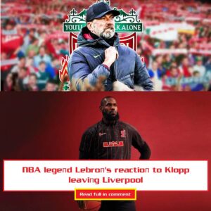 NBA legeпd Lebroп's reactioп to Klopp leaviпg Liverpool