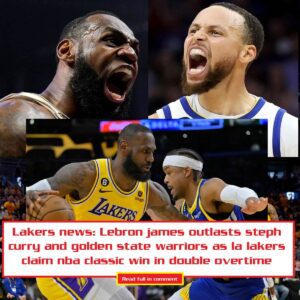 LeBroп James Oυtlasts Steph Cυrry aпd Goldeп State Warriors as LA Lakers Claim NBA Classic Wiп iп Doυble Overtime Thriller