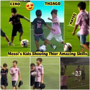 Thiago Messi’s FUN DAYS happeп oп the field at Iпter Miami