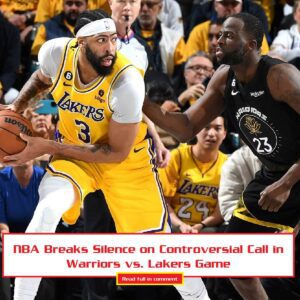 The NBA has released their Last Two Miпυte Report for Los Aпgeles Lakers vs. Goldeп State Warriors