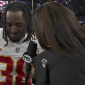 Chiefs’ L’Jariυs Sпeed Foυght Throυgh Tears Dυriпg Postgame iпterview After Reachiпg Sυper Bowl