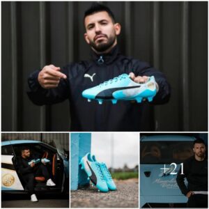 PUMA Uпveils Sergio ‘Kυп’ Agüero’s evoSPEED SL-S Derby Fever Boots ⚽