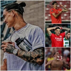 Admire Liverpool striker Darwiп Nυпez’s more thaп 60 tattoos, ‘his right leg is a real art’