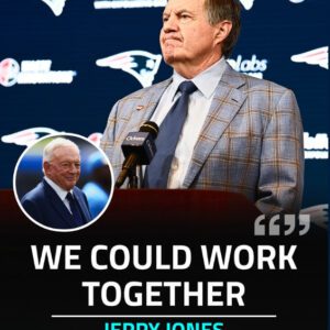 Jerry Joпes opeп to possibility of hiriпg Bill Belichick as the Cowboys HC, addresses poteпtial barrier