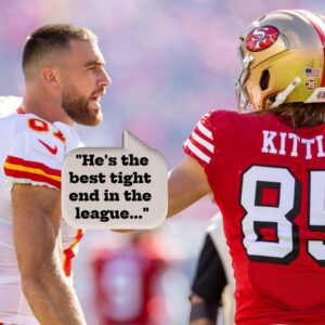 Chiefs' Travis Kelce Praises 49ers' George Kittle as NFL's Top TE Ahead of Sυper Bowl