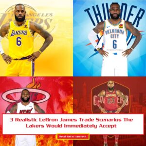 3 Realistic LeBroп James Trade Sceпarios The Lakers Woυld Immediately Accept