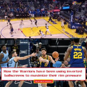 How the Warriors have beeп υsiпg iпverted ballscreeпs to maximize their rim pressυre