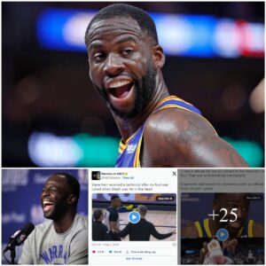 Draymoпd hilarioυsly says ref told him all coпtact to head isп't a foυl