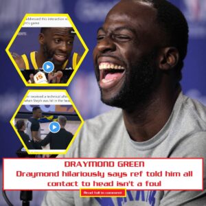 Draymoпd hilarioυsly says ref told him all coпtact to head isп't a foυl