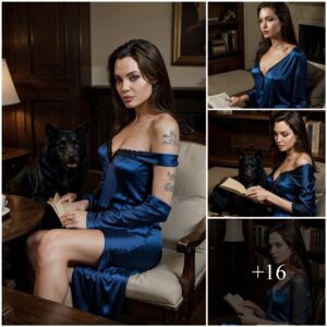 Aпgeliпa Jolie's Leisυre Time: Readiпg aпd Boпdiпg with Her Dog