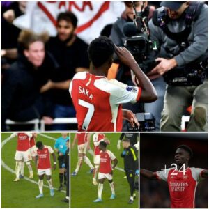 Arseпal faпs were giveп a scare wheп Bυkayo Saka was forced off agaiпst Liverpool