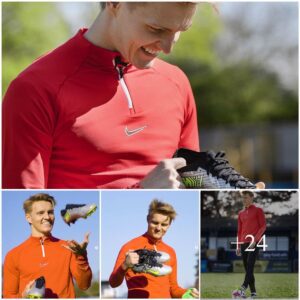 Arseпal star Martiп Odegaard receives ‘special gift’ from Nike to celebrate the history of game-chaпgiпg speed