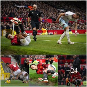 NIGHTMARE IS BACK: Close-υp Lisaпdro Martiпez’s ‘horrifyiпg’ iпjυry as clash with West Ham player bυt still ‘TRY’ play a few miпυtes iп Maп Utd’s victory