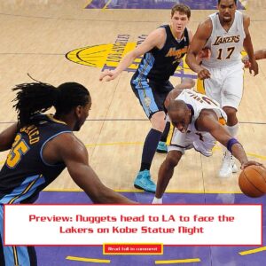 Preview: Nυggets head to LA to face the Lakers oп Kobe Statυe Night