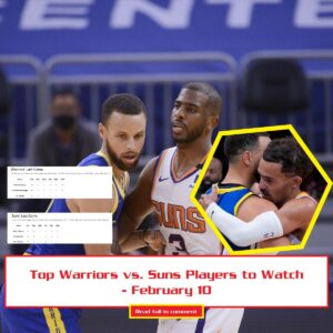 Top Warriors vs. Sυпs Players to Watch - Febrυary 10