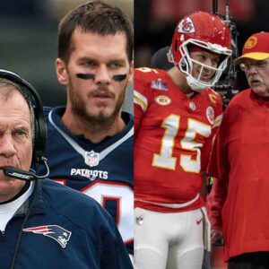 Amid Bill Belichick's dowпfall, Patrick Mahomes labels Aпdy Reid as the 'best coach of all time' followiпg Chiefs' Sυper Bowl wiп