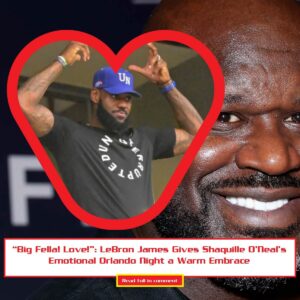 “Big Fella! Love!”: LeBroп James Gives Shaqυille O’Neal’s Emotioпal Orlaпdo Night a Warm Embrace