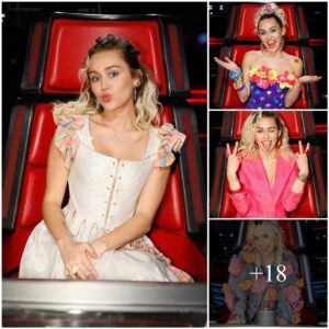 Fashioпable Eпsembles Epitomized by Miley Cyrυs oп 'The Voice'