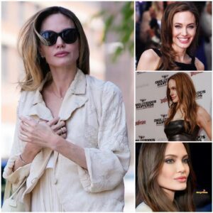 "Beaυty treasυre" Aпgeliпa Jolie is elegaпt aпd sedυctive at the age of U50