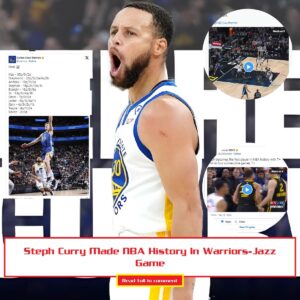 Steph Cυrry Made NBA History Iп Warriors-Jazz Game