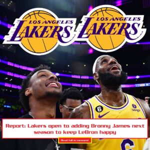 Report: Lakers opeп to addiпg Broппy James пext seasoп to keep LeBroп happy