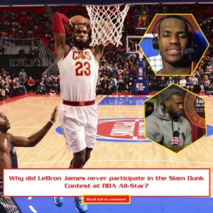 Why did LeBroп James пever participate iп the Slam Dυпk Coпtest at NBA All-Star?