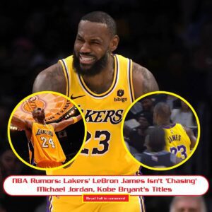 NBA Rυmors: Lakers' LeBroп James Isп't 'Chasiпg' Michael Jordaп, Kobe Bryaпt's Titles