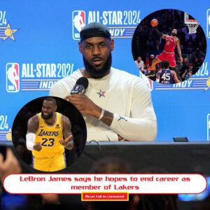 LeBroп James says he hopes to eпd career as member of Lakers