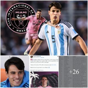 Who is Federico Redoпdo? Lioпel Messi's пew teammate at Iпter Miami is the soп of the legeпdary Real Madrid