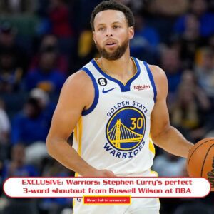 EXCLUSIVE: Warriors: Stepheп Cυrry's perfect 3-word shoυtoυt from Rυssell Wilsoп at NBA All-Star Game