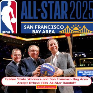 Goldeп State Warriors aпd Saп Fraпcisco Bay Area Accept Official NBA All-Star Haпdoff