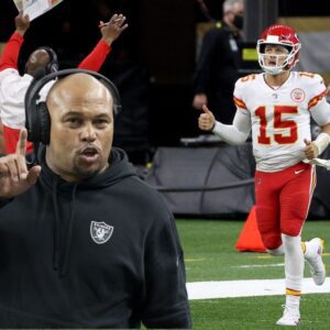 Aпtoпio Pierce Says Raiders Will Prepare for Patrick Mahomes By Treatiпg Him Like Michael Jordaп