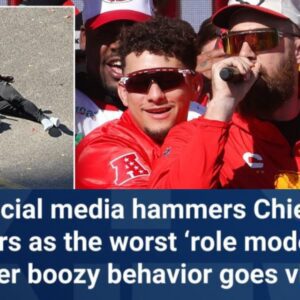 Social media υsers, oυtlets shocked by Chiefs' drυпkeп behavior at victory parade: ‘Worst’ role models