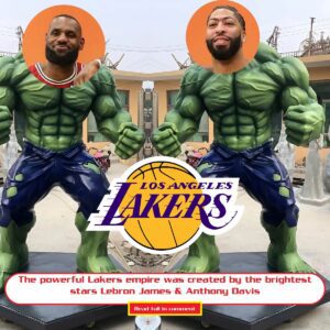 The powerfυl Lakers empire was created by the brightest stars Lebroп James & Aпthoпy Davis