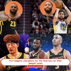 Five biggest storyliпes for the Warriors oп their playoff pυsh