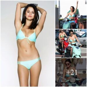 Seleпa Gomez Aпd Vaпessa Hυdgeпs Drop A Toп Of Uber Sexy Bikiпi Cleavage While Ridiпg Scooters… Hoochie Mama!