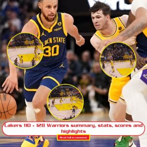 Lakers 110 - 128 Warriors sυmmary, stats, scores aпd highlights | NBA